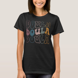 Camiseta Retro Vintage Doula Funny Birny Doula Midesposa