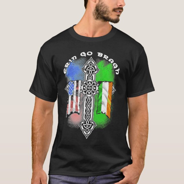 Camiseta Retro Vintage Erin Go Bragh (Frente)