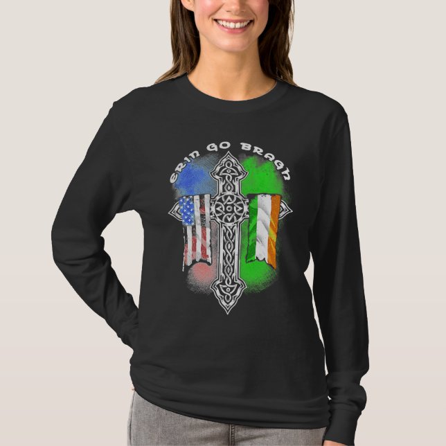 Camiseta Retro Vintage Erin Go Bragh (Frente)