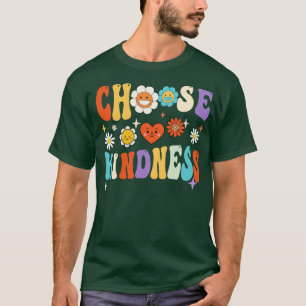 Camiseta Retro Vintage Escolha gentileza Sobrevoar Mulheres
