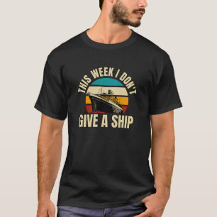 Camiseta Retro Vintage esta semana Não dou uma nave