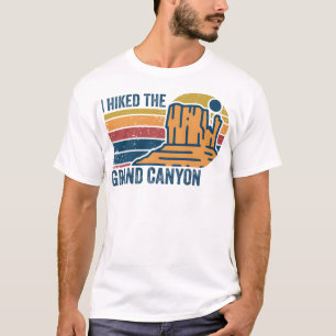 Camiseta Retro Vintage Eu Caminhei Pelo Grand Canyon Caminh