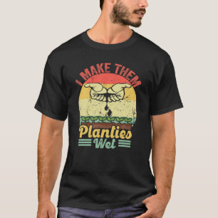 Camiseta Retro Vintage Eu Faço Com Que Eles Tenham Uma Plan