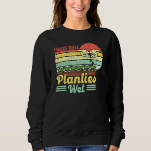 Camiseta Retro Vintage Eu Faço-Lhes Planetas Molhados De Pl
