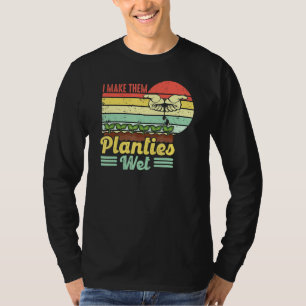 Camiseta Retro Vintage Eu Faço-Lhes Planetas Molhados De Pl