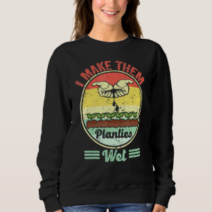 Camiseta Retro Vintage Eu Faço-Lhes Planetas Molhados De Pl
