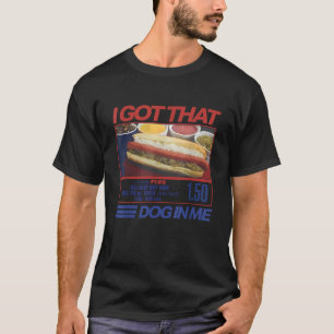 Camiseta Retro Vintage Eu Tenho Esse Cachorro Em Mim Funny