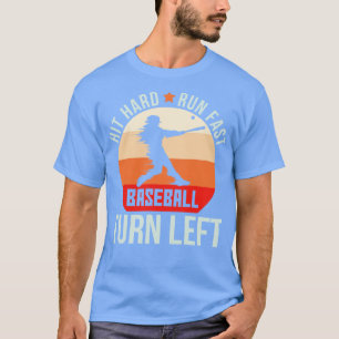 Camiseta Retro Vintage Executando o Duro de Acertos Rápidos