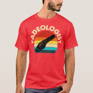 Camiseta Retro Vintage Fadeólogo Barber Barbershop