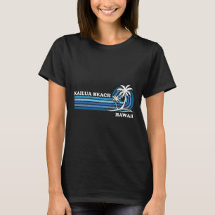 Camiseta Retro Vintage Family Vacage Hawaii Kailua Beach