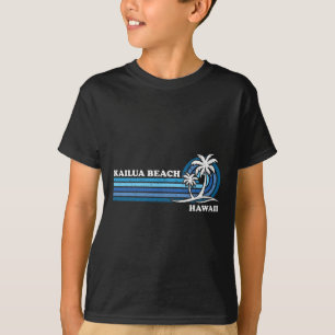 Camiseta Retro Vintage Family Vacage Hawaii Kailua Beach