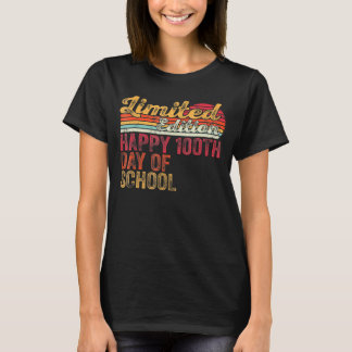 Camiseta Retro Vintage Feliz 100º Dia de Professora 10