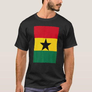 Camiseta Retro Vintage Gana - Bandeira Nacional