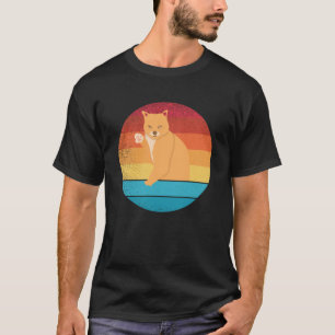 Camiseta Retro vintage Gatos e animais de estimação 23