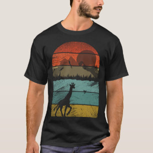 Camiseta Retro vintage Girafa e animal fofo 4