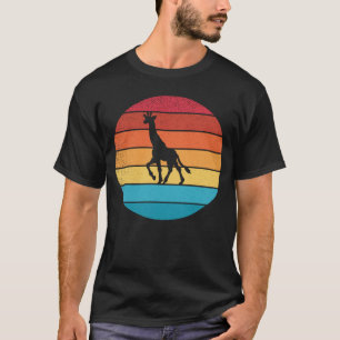 Camiseta Retro vintage Girafa e animal fofo 7