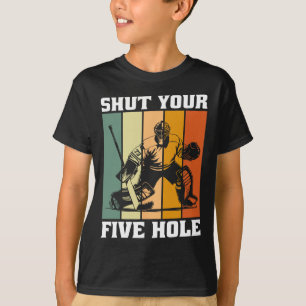 Camiseta Retro Vintage Goleiro Fecha o Seu Buraco