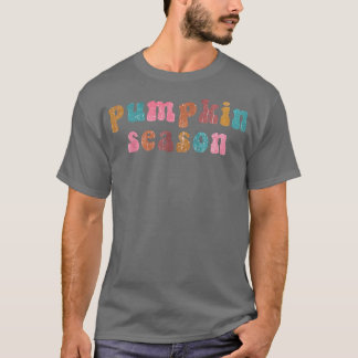 Camiseta Retro Vintage Groovy Fall Season Autumn Lover Than