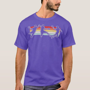 Camiseta Retro Vintage Handball Player 1