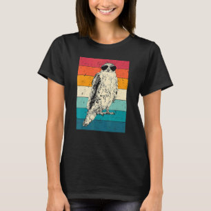 Camiseta Retro Vintage Hawk com óculos escuros
