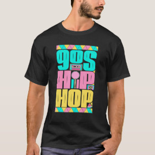 Camiseta Retro Vintage Hip Hop 90s para mulheres e homens
