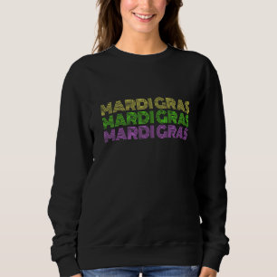 Camiseta Retro Vintage I Love Mardi Gras Carnival Cute Para