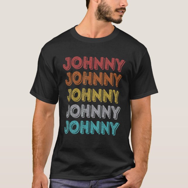 Camiseta Retro Vintage Johnny (Frente)