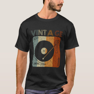 Camiseta Retro Vintage - Leitor De Gravação Com Distância E