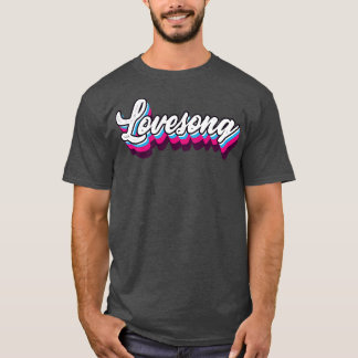 Camiseta Retro Vintage Lovesong