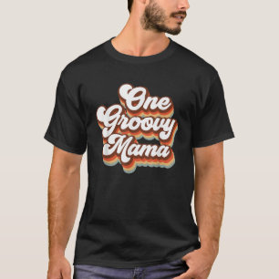 Camiseta Retro Vintage Madre Dia Um Mama Hippie