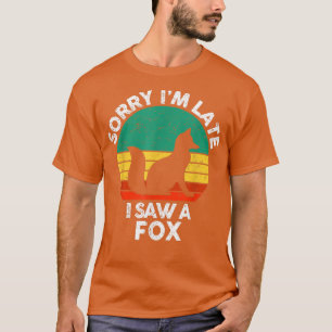 Camiseta Retro Vintage Me Desculpem, Eu Vi Um Fo Tarde