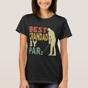 Camiseta Retro Vintage Melhor Avô por Par Golf Da Pai