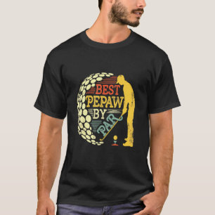 Camiseta Retro Vintage Melhor Pepe De Par Homens Golfando G