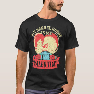 Camiseta Retro Vintage Meu Cavalo De Barril É Meu Namorado,