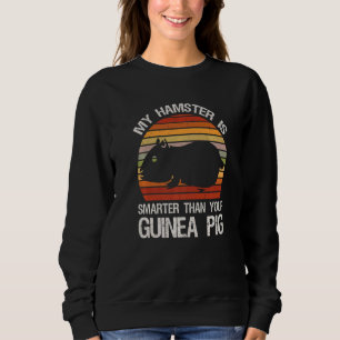 Camiseta Retro Vintage Meu Hamster é Mais Inteligente que S