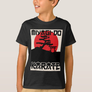 Camiseta Retro Vintage Miyagi do Karate Life Bonsai Tree Mã