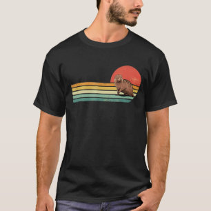 Camiseta Retro Vintage Mongoose Selvagem Animal Africano