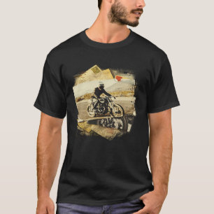 Camiseta Retro Vintage Motorcycle Rider