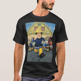Camiseta Retro Vintage Nome De Homem-Fogo Para Sam Childr
