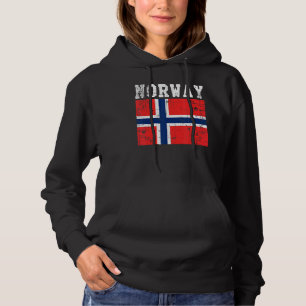 Camiseta Retro Vintage Noruega Bandeira Raízes Norueguesas