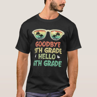 Camiseta Retro Vintage Óculos de sol Adeus 5 Grau Alô 6