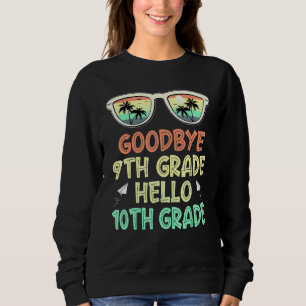 Camiseta Retro Vintage Óculos de sol Tchau 9º Grau Olá 1