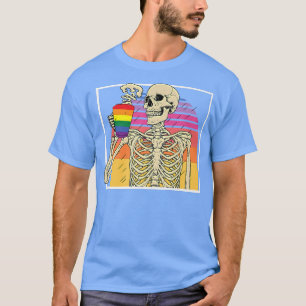 Camiseta Retro Vintage Ortheton Café Drinker LGBTQ