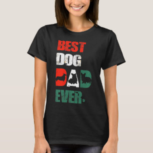 Camiseta Retro Vintage Para O Dia de os pais Corgi