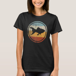 Camiseta Retro Vintage Pescaria Peixe Molly Fish