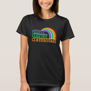 Camiseta Retro Vintage Pessoas Saindo das Salas de Aula Plc