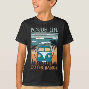 Camiseta Retro Vintage Pogue Life Out Banks T Shirt