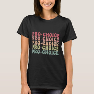 Camiseta Retro Vintage Pro Choice Direitos da Mulher