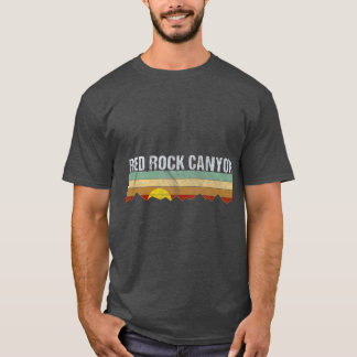 Camiseta Retro Vintage Red Rock Canyon Nevada