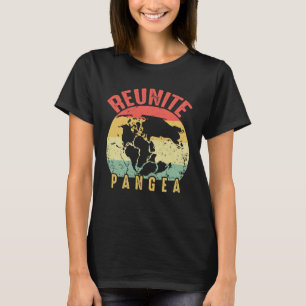 Camiseta Retro Vintage Reunite Pangea Geologista